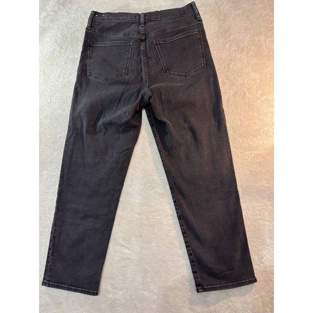 Madewell Womens Classic Straight Black Jeans Sz 29